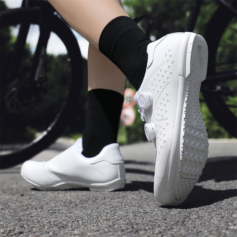 Outdoor cycling shoes for men and women, mountain bike shoes that are fashionable, stylish, comfortable, breathable, suitable for racing and off-road