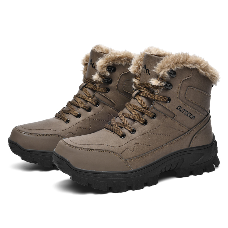 Men's Martin Boots - Stylish, Breathable, British Style High-Top, Non-Slip, Wear-Resistant Hiking Boots